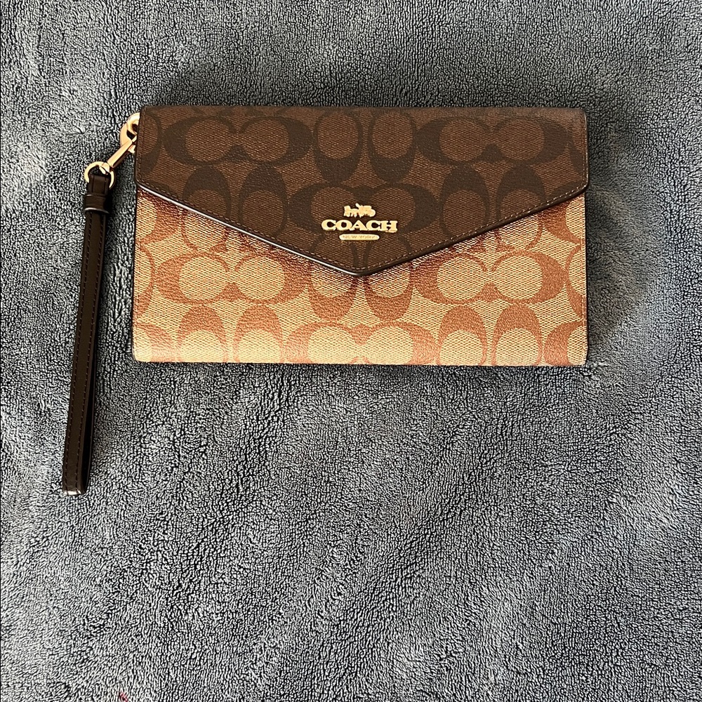 Coach Travel Envelope Wallet